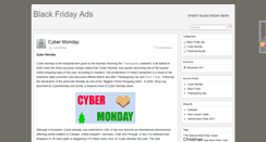 Desktop Screenshot of blackfridayads.showcouponcodes.com