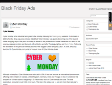 Tablet Screenshot of blackfridayads.showcouponcodes.com
